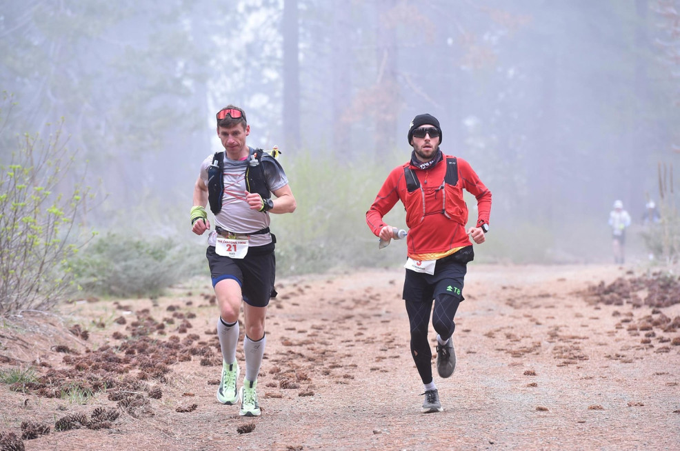 Aleš Sedlák v oblečení z kolekce ATEX NUVO během závodu The Canyons Endurance Runs